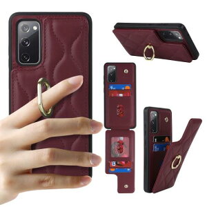 Cavor Galaxy S20 FE 5G �蒠�^ �P�[�X�w�ʃ|�P�b�g�t��Galaxy S20 FE ���z�^�P�[�XGalaxy S20 FE�X�}�z�P�[�X �J�[�h�|�P�b�gGalaxy S20 FE �蒠�^ �P�[�X�㉺�JGalaxy S20 FE �g�уP�[�X Galaxy S20 FE case �J�[�h��
