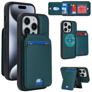 Cavor iPhone 15 Pro 蒠^P[X iPhone 15 ProX}zP[X iPhone 15 Pro ^蒠 P[X iPhone 15 Pro 蒠^ 񍇈 MageSafe MageSafe Ή X}zP[X iPhone15 Pro z^ Jo[ MageSafe wallet p 2w