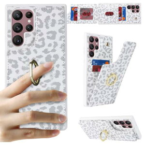 Cavor Galaxy S22 Ultra 5G SC-52C SCG14 �P�[�X �w�ʃ|�P�b�g�t��Galaxy S22 Ultra�蒠�^�P�[�X �J�[�h�P�[�X�J�[�h�|�P�b�g �㉺�J RFID�@�\ Qi�}���[�d�Ή� Galaxy S22 Ultra ���z�^�P�[�X SC-52C �X�}�z�P�[�Xcase 