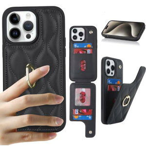 Cavor iPhone 15 Pro Max �蒠�^�P�[�X �w�ʃ|�P�b�g�t��iPhone 15 Pro Max ���z�^ �P�[�X �A�C�z��15 Pro Max �X�}�z�P�[�X�J�[�h�|�P�b�g�㉺�JiPhone 15 Pro Max �g�уP�[�X���^iPhone 15 Pro Max case �J�[�h���[ 36