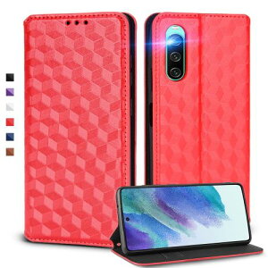 UnivoColors Sony Xperia 10 IV( SO-52C / SOG07 ) 対応手帳型ケース 高級合皮 カード収納 マグネット開閉 スタンド機能 ストラップホール付き TPUソフトバンパー 全面保護 カメラ保護 衝撃吸収 ビジネ