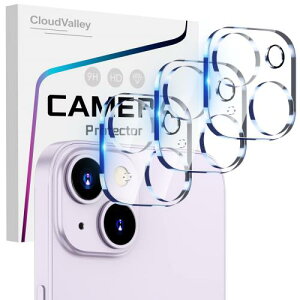 CloudValley iPhone 14 / iPhone 14 Plus �J�����t�B���� ���h�~ HD �����K���X �ϏՌ� �J���� �����Y�ی�t�B���� iPhone 14 (6.1 �C���`) / iPhone 14 Plus (6.7 �C���`) �Ή� 2022�N����