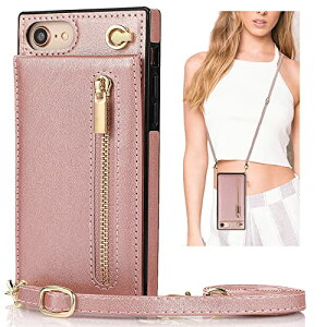 iPhone SE 第二世代 第三世代 適用 iPhone7 iPhone8 iPhoneSE(2020) iPhone SE 第2世代 第3世代 通用 iPhone SE2 SE3 SE 2022 ケース 手帳型 ショルダー カードケース iPhoneSE2 iPhoneSE3 第二世代 iPhone SE2 アイフォンSE