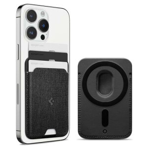 [Spigen] MagSafeΉ J[hP[X }Olbg CV[h X w EHbg iPhone 15, iPhone 14, iPhone 13, iPhone 12 Ή }Olbg X}z J[hP[X }Olbgt ʌn ICJ[h 