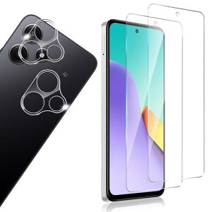 WHskyee 2tیtB+ 2YیtB Xiaomi Redmi 12 5G p KXtB + JtB dx9H 6.8C`{Ɏqfލ̗pKX ی tB \tȒP/wh