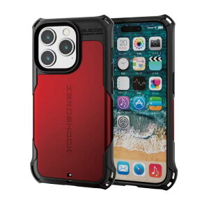 �G���R�� iPhone15 Pro �P�[�X ZEROSHOCK �ϏՌ� �Ռ��z�� �l�p�_���p�[ �n�j�J���\�� �_�u�����C���[�\�� �Ռ��z���t�B�����t�� �X�g���b�v�z�[���t�� PM-A23CZERO