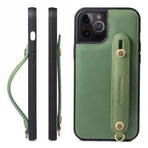 HANATORA for iPhone 15ProMax �P�[�X �{�v �ϏՌ� �w�ʃx���g �X�g���b�v�����O �X�}�z�P�[�X �X�}�z �X�^���h�@�\ �R�[�h�z���_�[ �K���X�t�B���� �t�� �I�C���h���U�[ �M�t�g �O���[�� GH-15ProMax-Gre