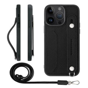 HANATORA for iPhone 14ProMax �P�[�X �{�v �ϏՌ� �w�ʃx���g �X�g���b�v�����O �X�}�z�P�[�X �X�}�z �X�^���h�@�\ �l�b�N�X�g���b�v �t�� �J�[�h�|�P�b�g �V�������N���U�[ �M�t�g �u���b�N CGHGZ-14P