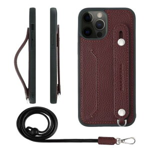 HANATORA for iPhone 12ProMax �P�[�X �{�v �ϏՌ� �w�ʃx���g �X�g���b�v�����O �X�}�z�P�[�X �X�}�z �X�^���h�@�\ �l�b�N�X�g���b�v �t�� �J�[�h�|�P�b�g �V�������N���U�[ �M�t�g ���C�� CGHGZ-12ProM