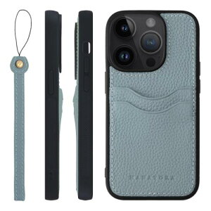 HANATORA for iPhone 14Pro �P�[�X �{�v �ϏՌ� �o���p�[�^ �X�}�z�P�[�X �X�}�z �X�g���b�v �t�� �V�������N���U�[ �M�t�g �u���[�O���[ CPGGZ-14Pro-BlueGray