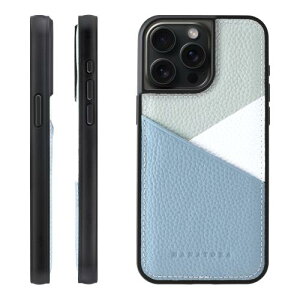 HANATORA for iPhone 15ProMax �P�[�X �{�v �ϏՌ� �X�}�z�P�[�X �X�}�z �J�[�h�|�P�b�g �p�X�e���J���[ �V�������N�J�[�t���U�[ �M�t�g �}�O�l�b�g�Ȃ� �u���[�O���[ PSP-15ProMax-BlueGray