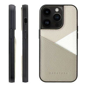 HANATORA for iPhone 14Pro �P�[�X �{�v �ϏՌ� �X�}�z�P�[�X �X�}�z �J�[�h�|�P�b�g �p�X�e���J���[ �V�������N�J�[�t���U�[ �M�t�g �}�O�l�b�g�Ȃ� �O���[ PSP-14Pro-Gray