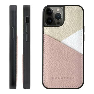 HANATORA for iPhone 13Pro �P�[�X �{�v �ϏՌ� �X�}�z�P�[�X �X�}�z �J�[�h�|�P�b�g �p�X�e���J���[ �V�������N�J�[�t���U�[ �M�t�g �}�O�l�b�g�Ȃ� �s���N PSP-13Pro-Pink