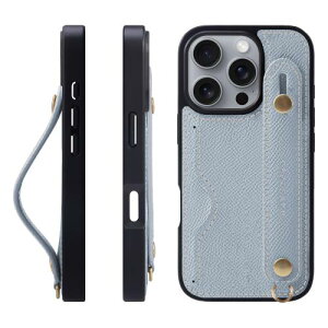 HANATORA for iPhone 16Pro �P�[�X �{�v �ϏՌ� �w�ʃx���g �J�[�h�|�P�b�g �X�}�z�P�[�X �X�}�z �X�^���h�@�\ �l�b�N �X�g���b�v �t�� �G���{�X���U�[ �M�t�g �}�O�l�b�g�Ȃ� �u���[ ���� NCGH-16Pro-Bl