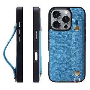 HANATORA for iPhone 16Pro �P�[�X �{�v �ϏՌ� �w�ʃx���g �X�}�z�P�[�X �X�}�z �X�^���h�@�\ �l�b�N �X�g���b�v �t�� �G���{�X���U�[ �M�t�g �}�O�l�b�g�Ȃ� �u���[ �C�h�� NGH-16Pro-Bluehydra