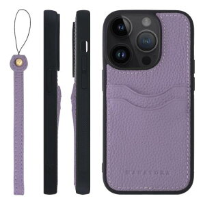 HANATORA for iPhone 14ProMax �P�[�X �{�v �ϏՌ� �o���p�[�^ �X�}�z�P�[�X �X�}�z �X�g���b�v �t�� �V�������N���U�[ �M�t�g �p�[�v�� CPGGZ-14ProMax-Purple
