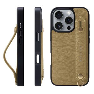 HANATORA for iPhone 16Pro �P�[�X �{�v �ϏՌ� �w�ʃx���g �X�}�z�P�[�X �X�}�z �X�^���h�@�\ �l�b�N �X�g���b�v �t�� �G���{�X���U�[ �M�t�g �}�O�l�b�g�Ȃ� �O���[�W�� NGH-16Pro-Grege