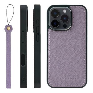 HANATORA for iPhone 16Pro �P�[�X ���͉��P MagSafe �Ή� �{�v �ϏՌ� �o���p�[�^ �X�}�z�P�[�X �X�}�z �X�g���b�v �t�� �V�������N���U�[ �M�t�g �}�O�Z�[�t�Ή� �p�[�v�� UMSGZ-16Pro-Purple