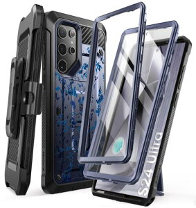SUPCASE Galaxy S24Ultra �P�[�X 5G 2024�N SC-52E SCG26 �ČRMIL�K�i�擾 ��]���x���g�N���b�v�t�� �X�^���h�@�\ �ی�t�B�����t�� �ϏՌ� �h�o �A�E�g�h�A �ی� S24�E���g���P�[�X UBPro�V���[�Y