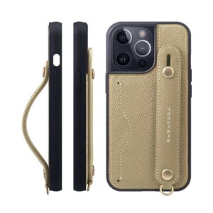HANATORA for iPhone 14Pro �P�[�X �{�v �ϏՌ� �w�ʃx���g �J�[�h�|�P�b�g �X�}�z�P�[�X �X�}�z �X�^���h�@�\ �l�b�N �X�g���b�v �t�� �G���{�X���U�[ �M�t�g �}�O�l�b�g�Ȃ� �O���[�W�� NCGH-14Pro-Gr