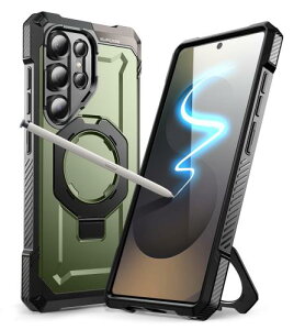 SUPCASE Galaxy S25Ultra P[X (SC-52F / SCG32) MagSefeΉ 2025 O c  ϖh~ ϏՌ wʓ Xgbvz[t tBbg ^ CX[dΉ UBGrip V[Y