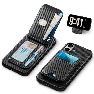 TUCCH iPhone 16Plus Ή P[X J[hP[Xt iPhone 16vX gуJo[ wʃJ[h[ y ^ O\ Cz CX[dΉ [RFIDubLO] LbNX^h PU AC