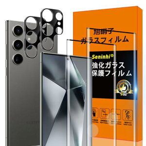 �Ή� Galaxy S24 Ultra 5G �t�B���� GalaxyS24 Ultra 5G 2* Galaxy S24 Ultra 5G �����K���X + 2* Galaxy S24 Ultra 5G �����Y�ی�t�B���� Galaxy S24Ultra 5G SC-52E SCG26 SM-S928Q �K���X�t�B���� �w�䃍�b�N�����Ή� �E�B�b�V