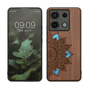 kwmobile �X�}�z�P�[�X Xiaomi Redmi Note 13 Pro 5G / Poco X6 5G�Ή� �P�[�X - �g�уP�[�X TPU�o���p�[ �i�`������ �ؐ� ���C�W���O�T�� ����f�U�C��