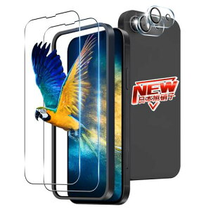 2+2枚セット ガイド枠付き 対応 iPhone 16E ガラスフィルム 2枚 + レンズ保護フィルム 2枚 指紋認証 用 アイフォン16E フィルム 強化ガラス ケース 硬度9H 日本旭硝・