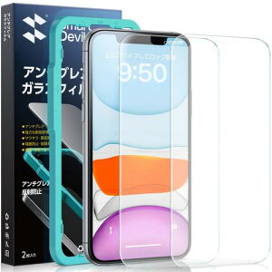 SmartDevil A`OA iPhone 11/ XRp KXtB TTȎG  ˖h~ Ռ ϏՌ SʕیtB ČRMILKi ی dx9H CA[ wh~ phone11/ XR p Q[