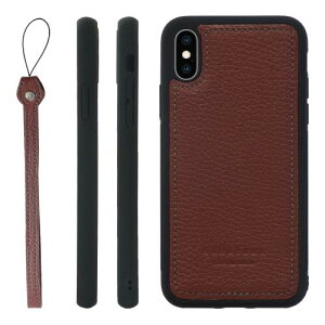 HANATORA for iPhone XS for iPhone X �P�[�X �{�v ���{�� �ϏՌ� �X�}�z�P�[�X �X�}�z �X�g���b�v �t�� �V�������N�J�[�t���U�[ �M�t�g �}�O�l�b�g�Ȃ� ���C�� SPGJP-XS-Wine