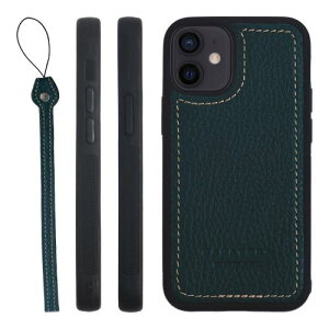 HANATORA iPhone12mini P[X {v { ϏՌ X}zP[X X}z Xgbv t VNJ[tU[ Mtg }OlbgȂ O[ SPGJP-12Mini-Green
