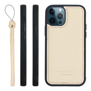 HANATORA iPhone12 12Pro P[X {v { ϏՌ X}zP[X X}z Xgbv t VNJ[tU[ Mtg }OlbgȂ zCg SPGJP-12Pro-White