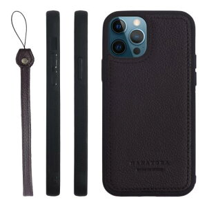 HANATORA iPhone12 12Pro P[X {v { ϏՌ X}zP[X X}z Xgbv t VNJ[tU[ Mtg }OlbgȂ I[oW[ SPGJP-12Pro-Aubergine