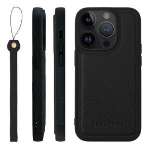 HANATORA iPhone14Pro P[X {v ϏՌ op[^ X}zP[X X}z Xgbv t VNU[ Mtg ubN SPGGZ-14Pro-Black