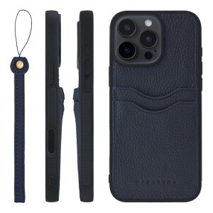 HANATORA for iPhone 16ProMax �P�[�X �{�v �ϏՌ� �o���p�[�^ �X�}�z�P�[�X �X�}�z �X�g���b�v �t�� �V�������N���U�[ �M�t�g �l�C�r�[ CPGGZ-16ProMax-Navy