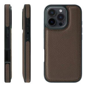 HANATORA for iPhone 16Pro �P�[�X �{�v �ϏՌ� �o���p�[�^ �X�}�z�P�[�X �X�}�z ���ʖ{�v �V�������N���U�[ �M�t�g �g�[�v WPG-16Pro-Taupe