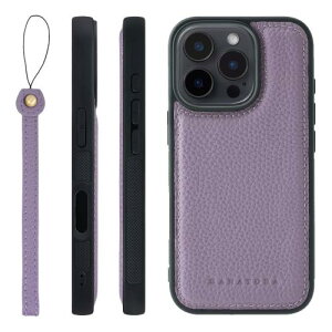 HANATORA for iPhone 16Pro �P�[�X �{�v �ϏՌ� �o���p�[�^ �X�}�z�P�[�X �X�}�z �X�g���b�v �t�� �V�������N���U�[ �M�t�g �p�[�v�� SPGGZ-16Pro-Purple