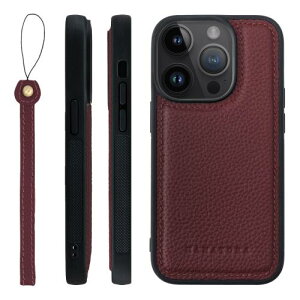 HANATORA for iPhone 14Pro �P�[�X �{�v �ϏՌ� �o���p�[�^ �X�}�z�P�[�X �X�}�z �X�g���b�v �t�� �V�������N���U�[ �M�t�g ���C�� SPGGZ-14Pro-Wine