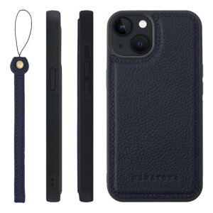 HANATORA for iPhone 13 �P�[�X �{�v �ϏՌ� �o���p�[�^ �X�}�z�P�[�X �X�}�z �X�g���b�v �t�� �V�������N���U�[ �M�t�g �l�C�r�[ SPGGZ-13-Navy
