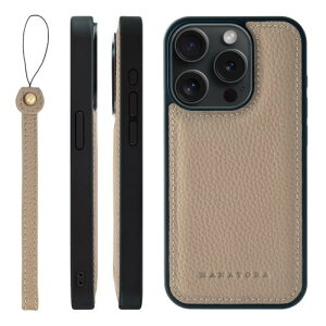 HANATORA iPhone15Pro �P�[�X MagSafe �Ή� �{�v �ϏՌ� �o���p�[�^ �X�}�z�P�[�X �X�}�z �X�g���b�v �t�� �V�������N���U�[ �M�t�g �}�O�Z�[�t�Ή� �O���[�W�� SMSGZ-15Pro-Grege