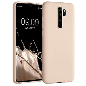kwmobile �X�}�z�P�[�X Xiaomi Redmi Note 8 Pro�Ή� �P�[�X - �ϏՌ� ����~�� �\�t�g TPU �V���R�� - ���x���_�[