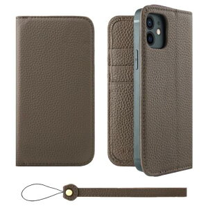 HANATORA iPhone12 P[X 蒠^ {v X}zP[X X}z X^h Xgbv t VNJ[tU[ Mtg xgȂ }OlbgȂ g[v H0XA-12-Taupe Mtg aMtg  