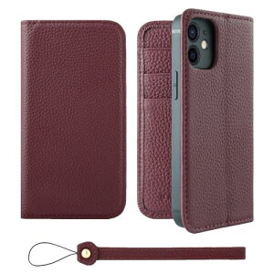 HANATORA iPhone12mini P[X 蒠^ {v X}zP[X X}z X^h Xgbv t VNJ[tU[ Mtg xgȂ }OlbgȂ C H0XA-12mini-Wine Mtg aMtg 