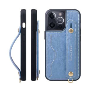 HANATORA iPhone15Pro P[X {v ϏՌ wʃxg J[h|Pbg X}zP[X X}z X^h@\ lbN Xgbv t G{XU[ Mtg }OlbgȂ u[ Ch NCGH-15Pro-Blue