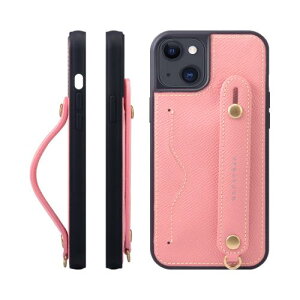 HANATORA for iPhone 15Plus �P�[�X �{�v �ϏՌ� �w�ʃx���g �J�[�h�|�P�b�g �X�}�z�P�[�X �X�}�z �X�^���h�@�\ �l�b�N �X�g���b�v �t�� �G���{�X���U�[ �M�t�g �}�O�l�b�g�Ȃ� �s���N NCGH-15Plus-Pink