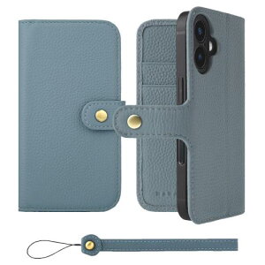 HANATORA iPhone16 P[X 蒠^ {v X}zP[X X}z X^h Xgbv t VNJ[tU[ Mtg xg }OlbgȂ u[O[ H0XB-16-BlueGray Mtg aMtg