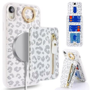 iPhone XR ケース 分離可 カードケース リング付きケース magsafe対応ケース マグセーフ magsafe用 アイホンxr リング付き iPhone 10R カバー スマホケース アイフォン10R アイホン XR case 適用 iCoverCase リ