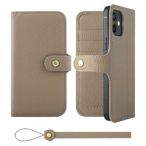 HANATORA iPhone12mini P[X 蒠^ {v X}zP[X X}z X^h Xgbv t VNJ[tU[ Mtg xg }OlbgȂ O[W H0XB-12mini-Grege Mtg aMt