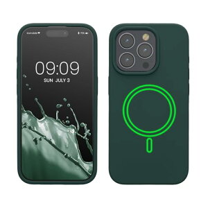 kwmobile Apple iPhone 12 / iPhone 12 Pro�Ή� �P�[�X - MagSafe�Ή� �}�O�l�b�g �J�o�[ �\�t�g TPU�P�[�X �ϏՌ� - ���F